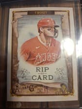 2025 Topps Allen & Ginter Rip Cards Mike Trout #RIP-17 card