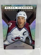 2025-26 Upper Deck Black Diamond Diamond Legends Joe Sakic #BDL-JS card