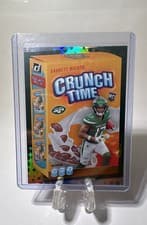 Garrett Wilson 2022 Panini Donruss Crunch Time card
