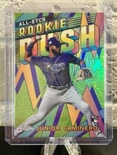2024 Topps Chrome Chrome All Etch Rookie Rush Junior Caminero #CERR-12 card