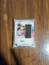 2025 Topps Inception Inception Autograph Game Relics Ben Rice #IAGR-BR card