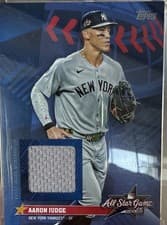 2025 Topps Update All-Star Stitches Aaron Judge #AS-AJ