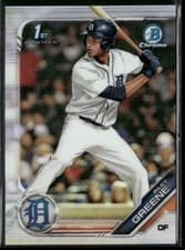 Riley Greene 2019 Bowman Draft Chrome card