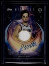 2025-26 Topps Midnight Rookie Jersey Autographs Noah Penda #RJA-NP card