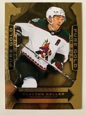 2024-25 Tim Hortons Collectors Series Pure Gold Clayton Keller #PG-16 card