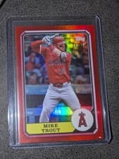 2025 Topps Archives 1987 Topps Boardwalk and Baseball Mike Trout #87BB-14 card