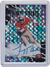 2025 Finest Finest Greats Autographs Jerry Rice #FGA-JR card