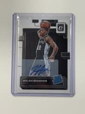 Malaki Branham 2022 Panini Donruss Optic card