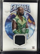 2025 Topps Exalted WWE Wrestling Exalted Relics Kofi Kingston #ER-KKN card