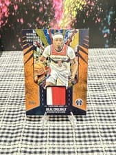 2025-26 Topps Woven Wonders Relics Bilal Coulibaly #WW-BC card