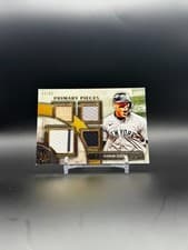 2025 Topps Museum Collection Single Player Primary Pieces Quad Relics Aaron Judge #SPPQ-AJ