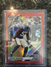 Darius Leonard 2019 Donruss Optic card