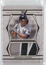 2025 Topps Definitive Collection Jumbo Relic Collection Giancarlo Stanton #DJRC-GST card