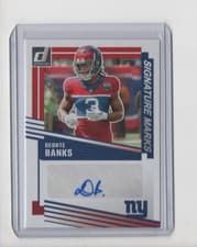 2025 Donruss Signature Marks Deonte Banks #SM-DBS card