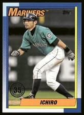 2025 Topps 1990 Topps Baseball (Series One) Ichiro #T90-36 card
