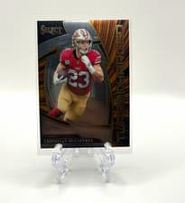 2025 Panini Select Turbocharged Christian McCaffrey #3 card