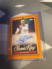 Gareth Bale 2025 Topps Premier League Chrome King Autograph card
