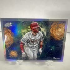 2025 Topps Cosmic Chrome Stars in the Night Bryce Harper #STN-22 card