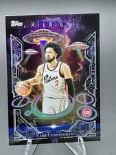 2025-26 Topps Midnight Daydreamers Cade Cunningham #DD-1 card