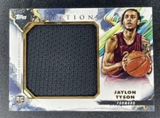 2024-25 Topps Inception Rookie Jumbo Relics Jaylon Tyson #RJR-JT card