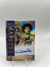 2025-26 Finest Masters Autographs Dylan Harper #MA-DH card