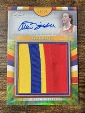 2024 Topps Chrome McDonald's All-American Golden Patch Autographs Allie Ziebell #GPA-AZ card