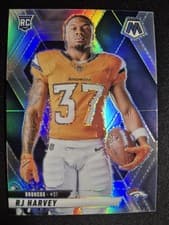 RJ Harvey 2025 Panini Mosaic card