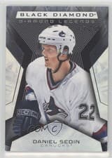 2025-26 Upper Deck Black Diamond Diamond Legends Daniel Sedin #BDL-DS card