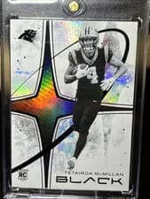 2025 Panini Black White Night Tetairoa McMillan #20 card