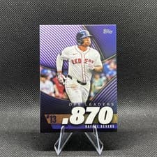 2025 Topps OPS Leaders Rafael Devers #OPS-13 card