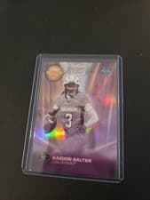 2025 Bowman University Chrome Dean's List Refractor Kaidon Salter #DL-5 card