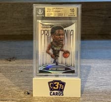 Anthony Edwards 2024-25 Panini Prizm Black Prizmania card