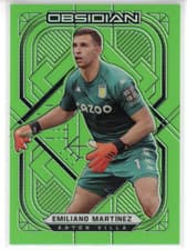 Emiliano Martinez 2021 Panini Obsidian card