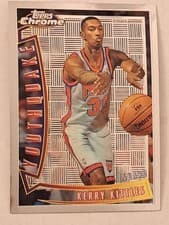 Kerry Kittles 1996 Topps Chrome Youthquake card