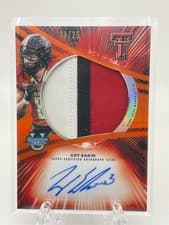 2025 Bowman University Best Prospect Jumbo Relic Autographs Refractor Coy Eakin #JRA-CE card