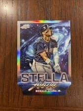 2025 Topps Cosmic Chrome Stella Nova Ronald Acuña Jr. #SN-7 card