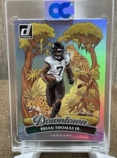 Brian Thomas Jr. 2025 Panini Donruss Downtown card