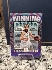 2025-26 Panini Contenders EuroLeague Winning Ticket Sergio Rodriguez #22 card
