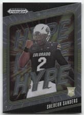 2025 Panini Prizm Draft Picks Hype Shedeur Sanders #3 card