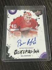 2025-26 Upper Deck Detroit Red Wings Centennial Octopus Ink Bill Ranford #OI-BR card