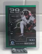 Colson Montgomery 2025 Bowman Bowman Scouts Top 100 card