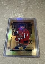 Alex Ovechkin 2022 Upper Deck Tim Hortons Gold Etchings card
