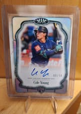 2026 Topps Tier One Autographs Cole Young #BCA-CY card