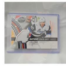 2025-26 SP Game Used 2025 4 Nations Face-Off Fabrics Joel Armia #4N-JA card