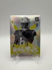 Omarion Hampton 2025 Donruss Optic Rookie Kings card