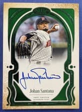 Johan Santana 2026 Topps Tier One Tier One Talent Autographs card