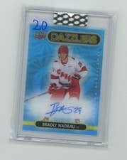 2024-25 Upper Deck Clear Cut 2021-22 UD Dazzlers Bradly Nadeau #DA-BN card