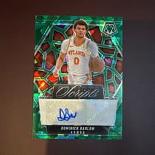 2024-25 Panini Mosaic Scripts Dominick Barlow #MS-DBA card