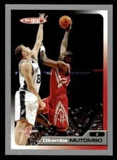 Dikembe Mutombo 2005-06 Topps Total Base Set card