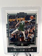 Damian Lillard 2023 Panini Contenders Game Night Ticket card